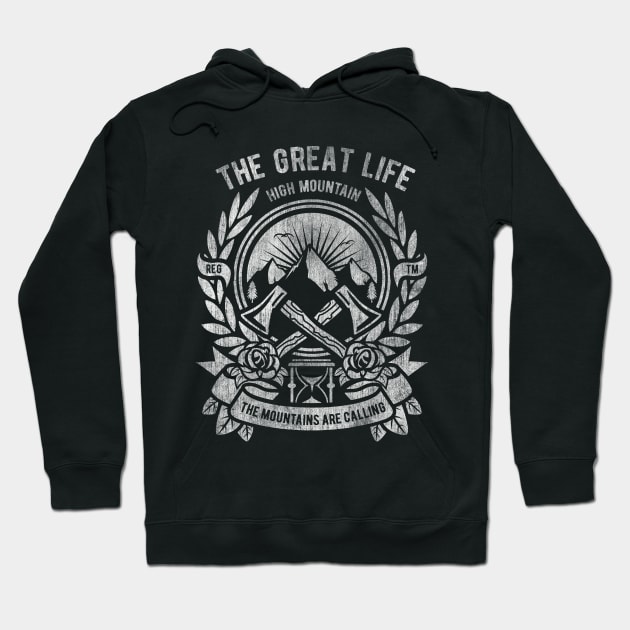 The Great Life Hoodie by DesignedByFreaks